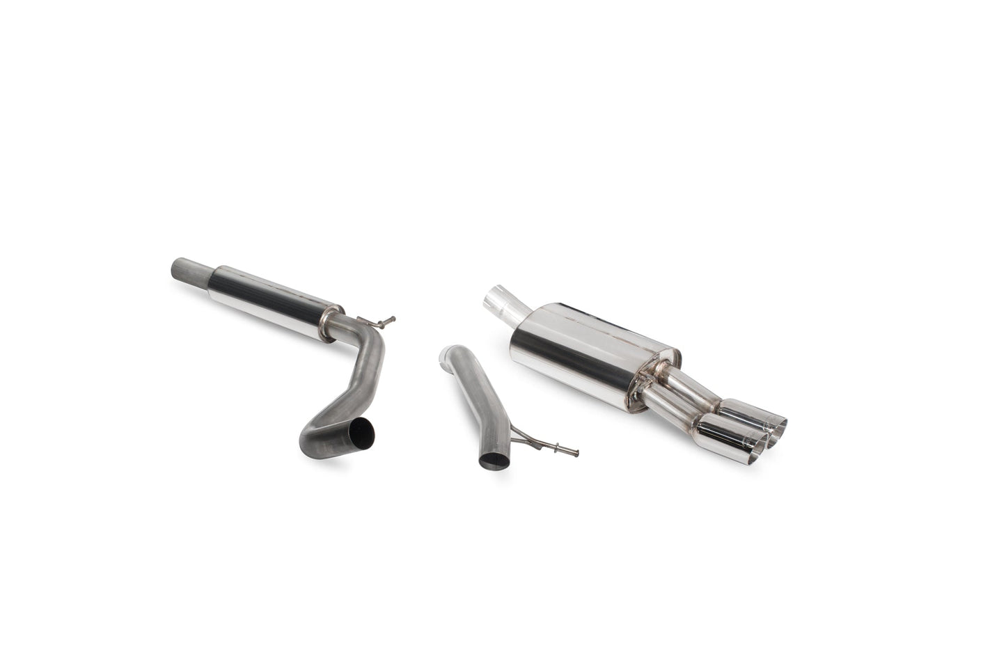Scorpion Resonated Cat-Back Exhaust (Daytona) for Seat Ibiza 1.2 TSI 6J / 6P (10-17)