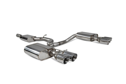 Scorpion Resonated Cat-Back Exhaust (Daytona Quad) for Seat Leon Cupra ST 300 Carbon Edition (18-19)