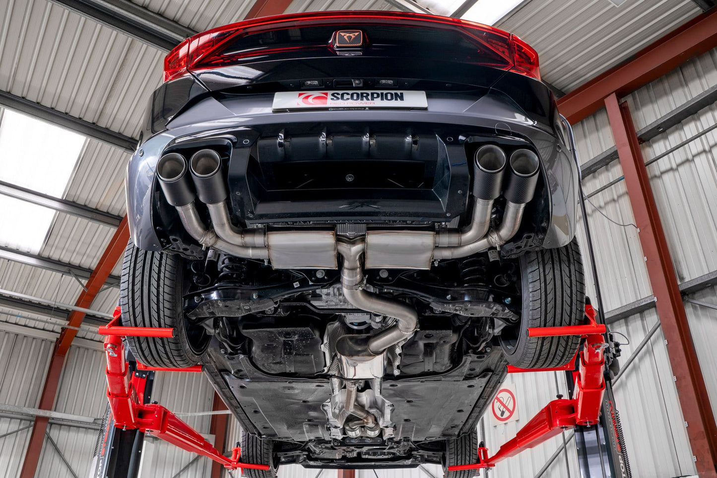 Scorpion Resonated GPF-Back Valved Exhaust (Ascari) for CUPRA Formentor 2.0 TSI (20-25)