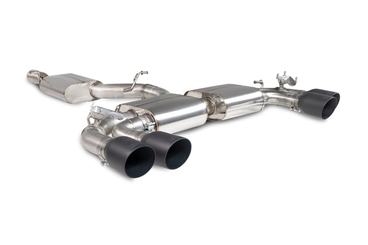 Scorpion Resonated GPF-Back Valved Exhaust (Black Daytona) for CUPRA Formentor 2.0 TSI (20-25)