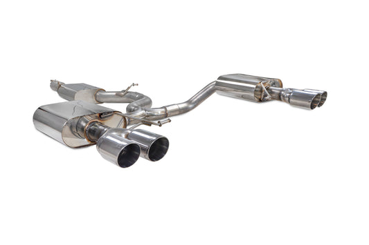 Scorpion Resonated GPF-Back Exhaust (Daytona Quad) for Seat Leon Cupra ST 300 4Drive (18-22)