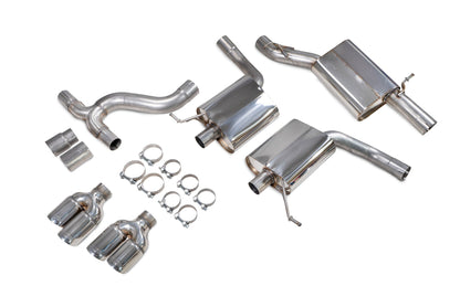Scorpion Resonated GPF-Back Exhaust (Daytona Quad) for Seat Leon Cupra ST 300 4Drive (18-22)