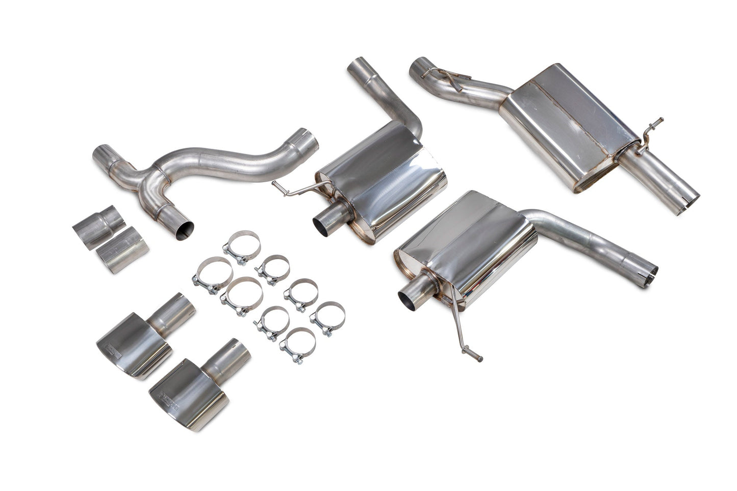 Scorpion Resonated GPF-Back Exhaust (EVO R) for Seat Leon Cupra ST 300 4Drive (18-22)