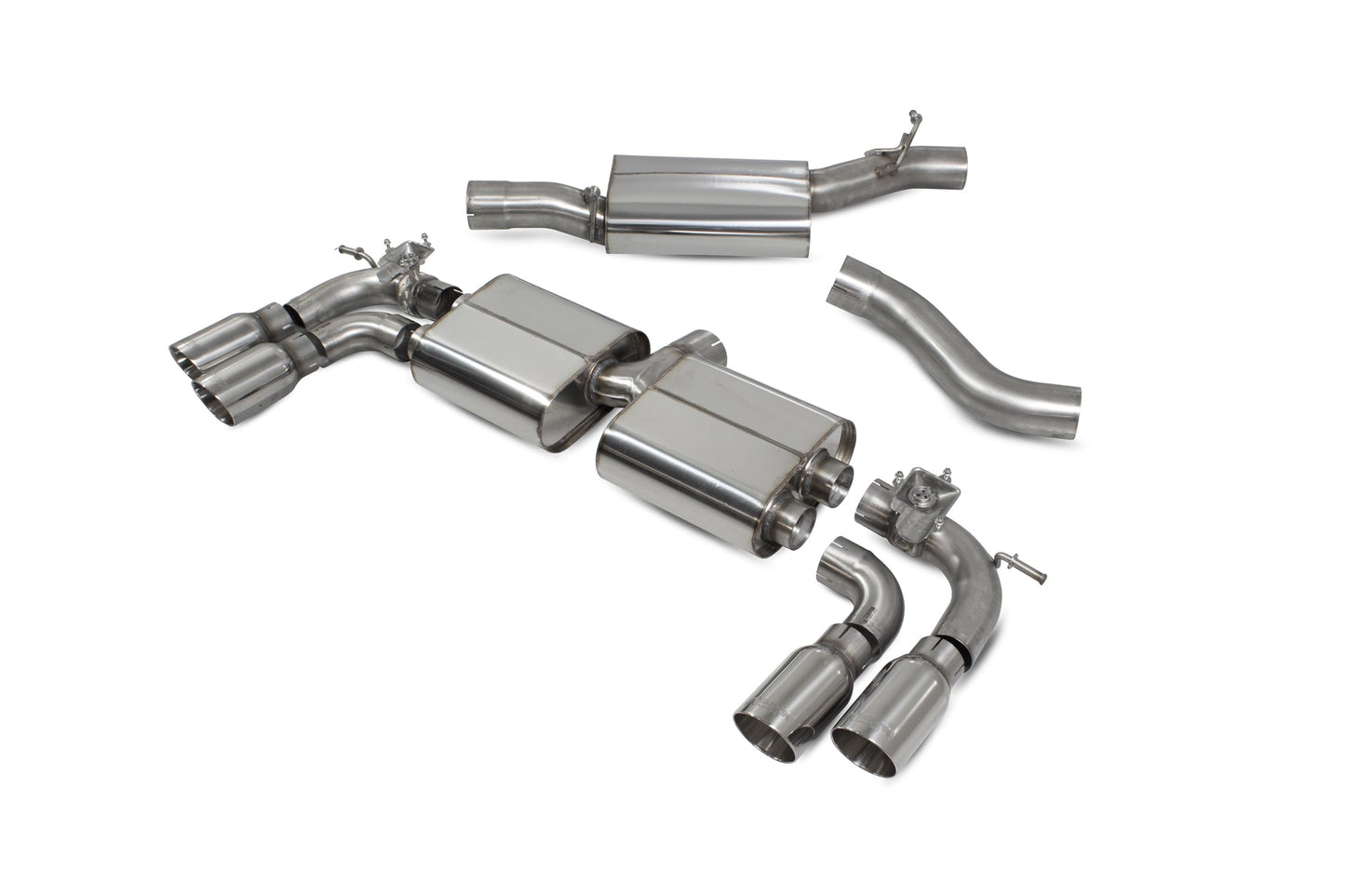 Scorpion Resonated GPF-Back Valved Exhaust (Daytona) for CUPRA Ateca (19-25)