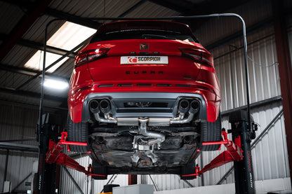 Scorpion Resonated GPF-Back Exhaust (Ascari) for CUPRA Ateca (19-25)