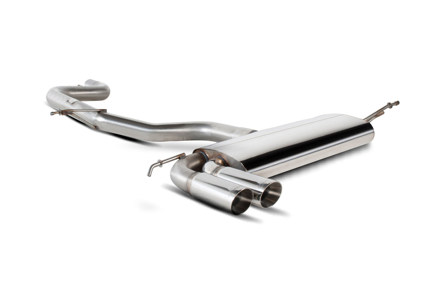 Scorpion Non-Res Cat-Back Exhaust (Daytona Twin) for Seat Leon (06-11)