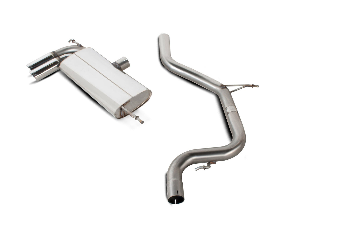 Scorpion Non-Res Cat-Back Exhaust (Daytona Twin) for Seat Leon (06-11)