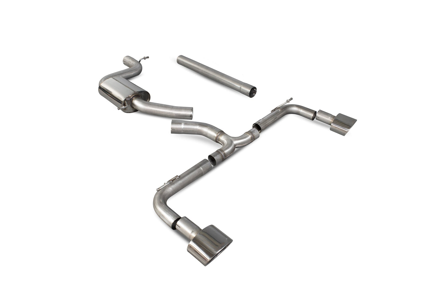 Scorpion Non-Res Cat/GPF-Back Exhaust (EVO R) for Seat Leon Mk3 Cupra 2.0 TSI (14-20)