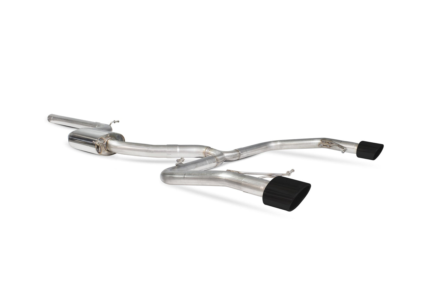 Scorpion Non-Res Cat-Back Exhaust (Black EVO R) for Seat Leon Mk3 ST Cupra 2.0 TSI (15-18)
