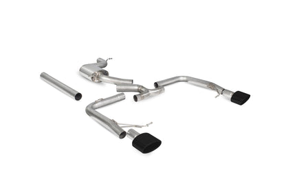 Scorpion Non-Res Cat-Back Exhaust (Black EVO R) for Seat Leon Mk3 ST Cupra 2.0 TSI (15-18)