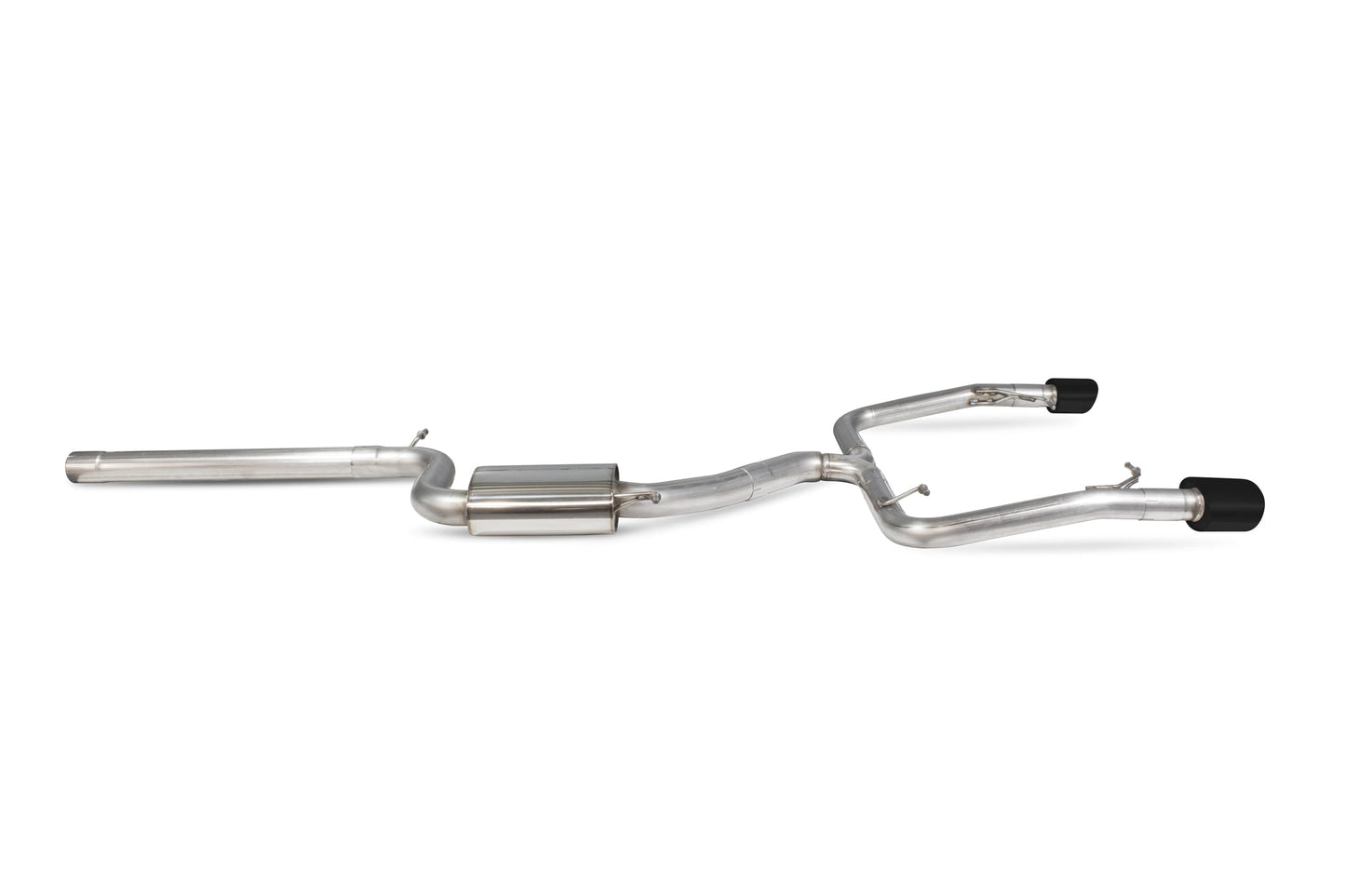 Scorpion Non-Res Cat-Back Exhaust (Black EVO R) for Seat Leon Mk3 ST Cupra 2.0 TSI (15-18)