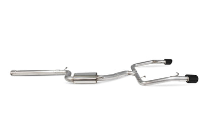 Scorpion Non-Res Cat-Back Exhaust (Black EVO R) for Seat Leon Mk3 ST Cupra 2.0 TSI (15-18)