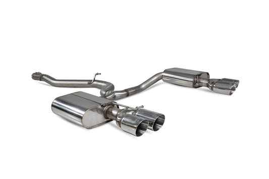 Scorpion Non-Res Cat-Back Exhaust (Daytona Quad) for Seat Leon Cupra ST 300 Carbon Edition (18-19)
