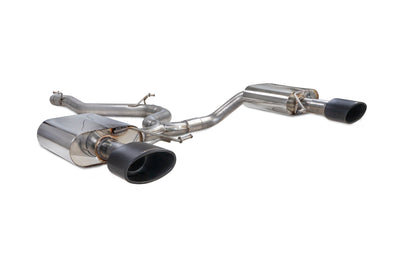 Scorpion Non-Res GPF-Back Exhaust (Black EVO R) for Seat Leon Cupra ST 300 4Drive (18-22)