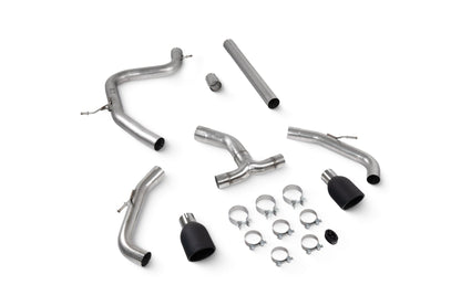 Scorpion Predator Non-Res GPF-Back Exhaust (Black Indy) for CUPRA Leon 245 (21-25)