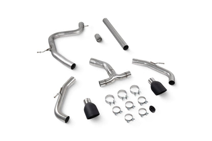 Scorpion Predator Non-Res GPF-Back Exhaust (Black Daytona) for CUPRA Leon 245 (21-25)