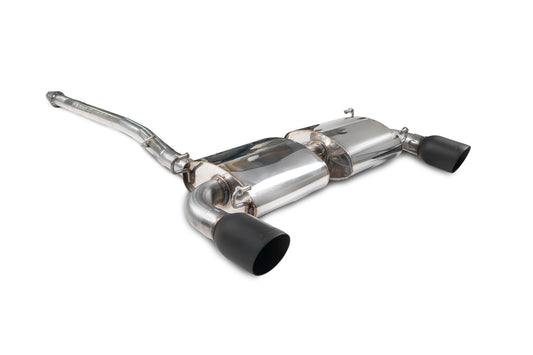 Scorpion Resonated Secondary Cat-Back Exhaust (Black Daytona) for Toyota GT86 Subaru BRZ (12-25)