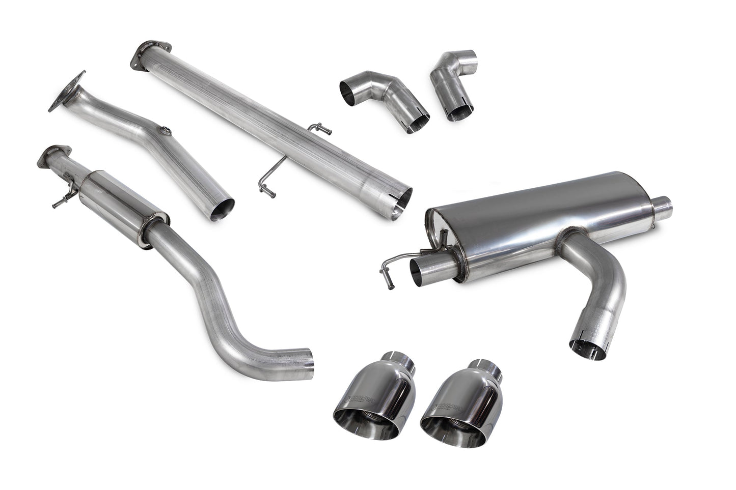Scorpion Resonated GPF-Back Exhaust (Daytona) for Toyota GR Yaris (20-24)