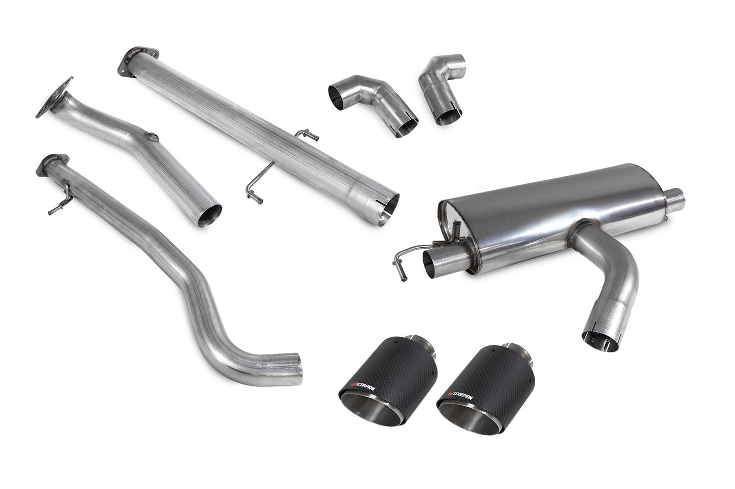 Scorpion Non-Res GPF-Back Exhaust (Ascari) for Toyota GR Yaris (20-24)