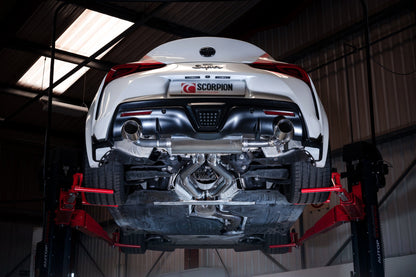 Scorpion Non-Res GPF-Back Exhaust Valved (STW) for Toyota Supra A90 3.0T (19-25)