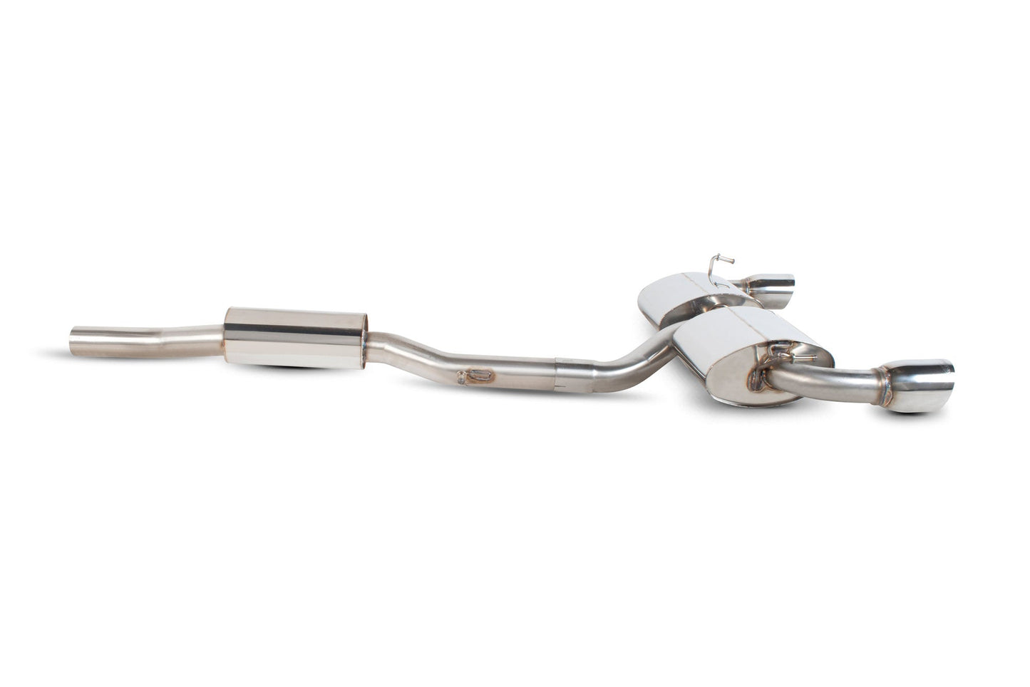 Scorpion Resonated Cat-Back Exhaust (Daytona Twin) for VW Golf Mk4 R32 (03-05)