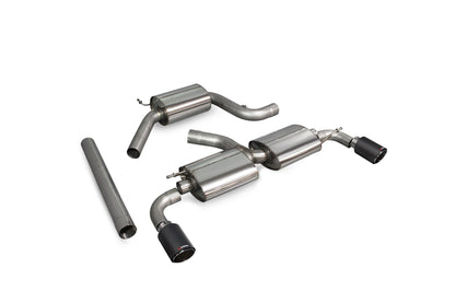 Scorpion Resonated Cat-Back Exhaust (Ascari) for VW Scirocco R (09-17)
