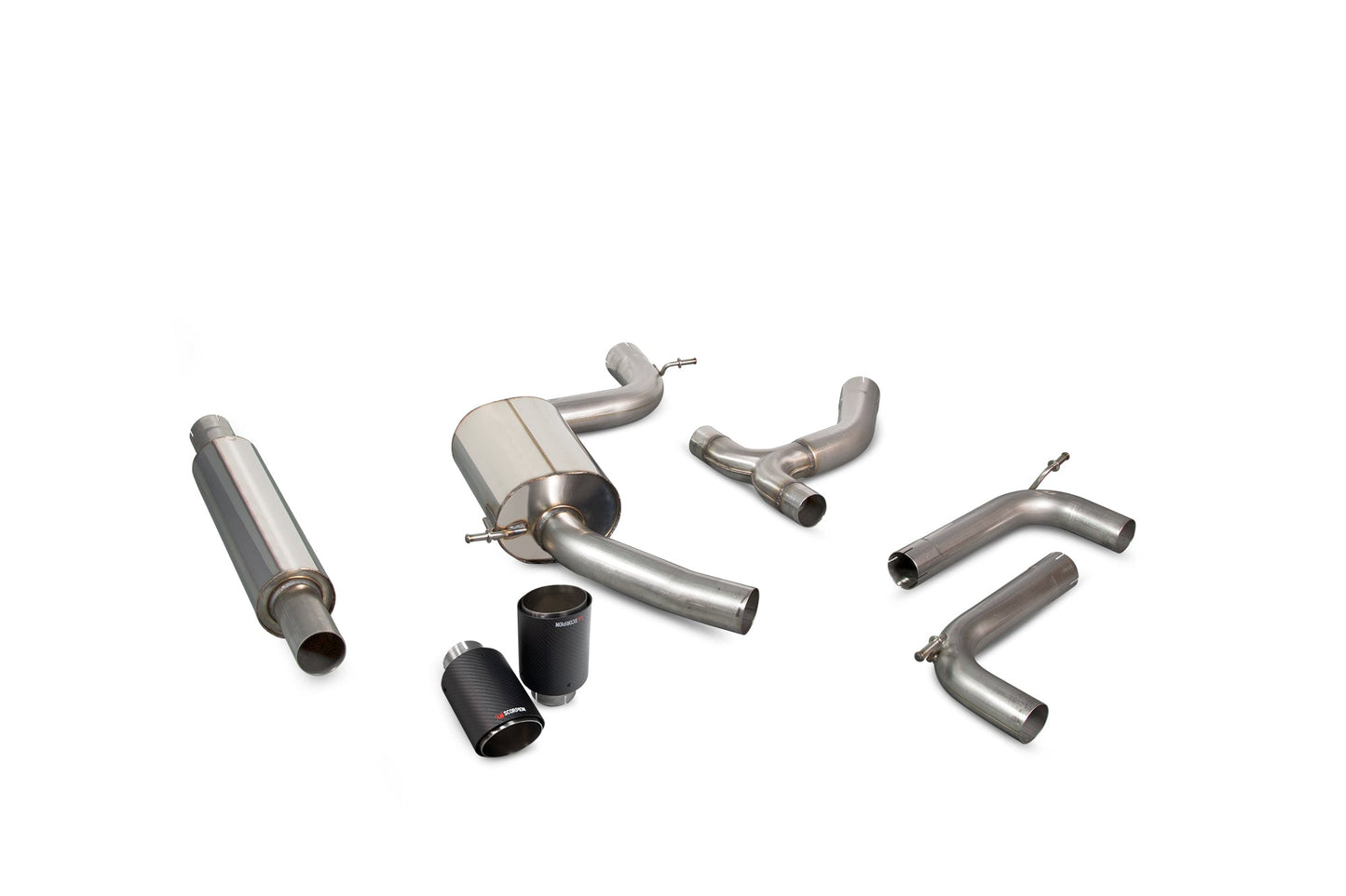 Scorpion Resonated Cat-Back Exhaust (Ascari) for VW Golf Mk7 GTI (13-16)