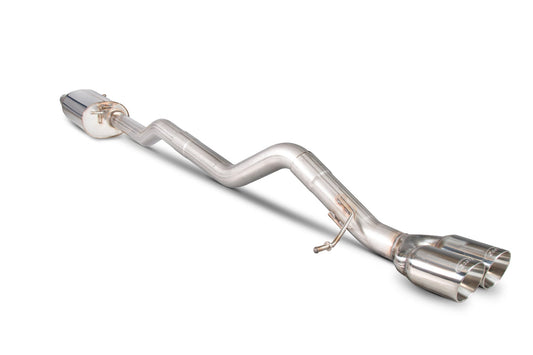 Scorpion Resonated Cat/DPF-Back Exhaust (Daytona Twin) for VW Transporter T5 & T6 2.0 BiTDI (15-19)