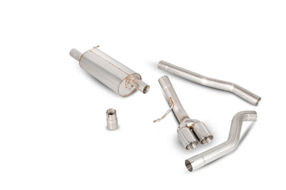 Scorpion Resonated Cat/DPF-Back Exhaust (Daytona Twin) for VW Transporter T5 2.5 TDI (03-09)