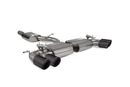 Scorpion Resonated Cat/GPF-Back Valved Exhaust (Ascari) for VW Golf R Mk7.5 (17-20)
