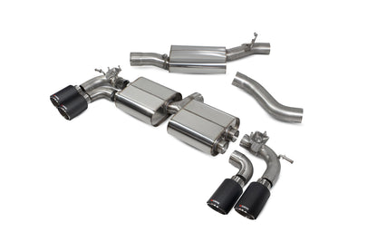 Scorpion Resonated Cat/GPF-Back Valved Exhaust (Ascari) for VW Golf R Mk7.5 (17-20)