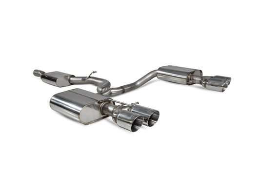 Scorpion Resonated Cat-Back Exhaust (Daytona Quad) for VW Golf R Estate Mk7.5 (18-20)