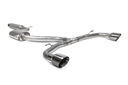 Scorpion Resonated GPF-Back Exhaust (Daytona) for VW Golf Mk8 Mk8.5 GTI (20-25)