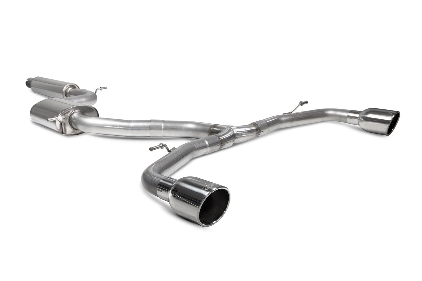 Scorpion Resonated GPF-Back Exhaust (Indy) for VW Golf Mk8 Mk8.5 GTI (20-25)