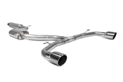 Scorpion Resonated GPF-Back Exhaust (Indy) for VW Golf Mk8 Mk8.5 GTI (20-25)