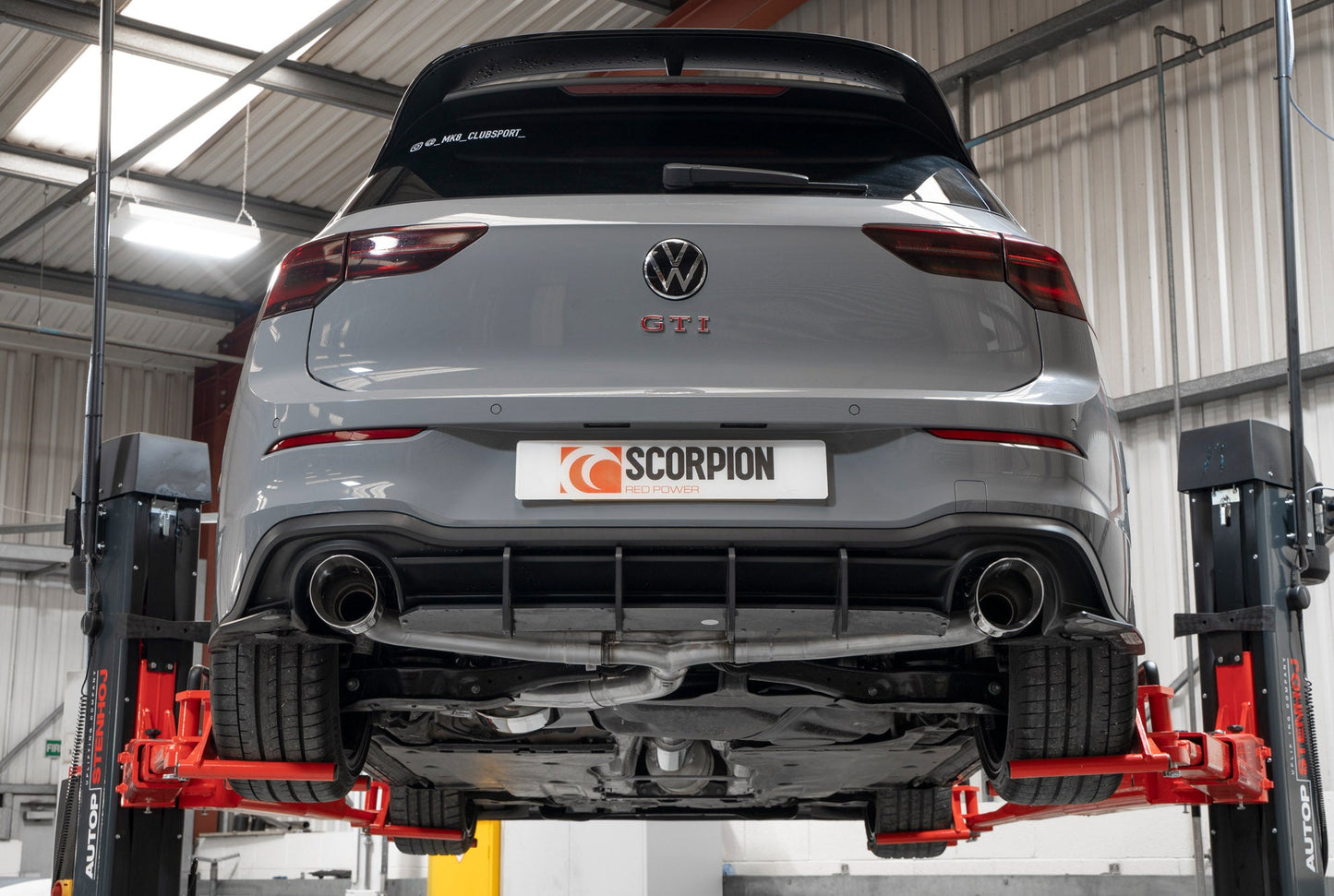 Scorpion Resonated GPF-Back Exhaust (Ascari) for VW Golf Mk8 Mk8.5 GTI Clubsport (20-25)