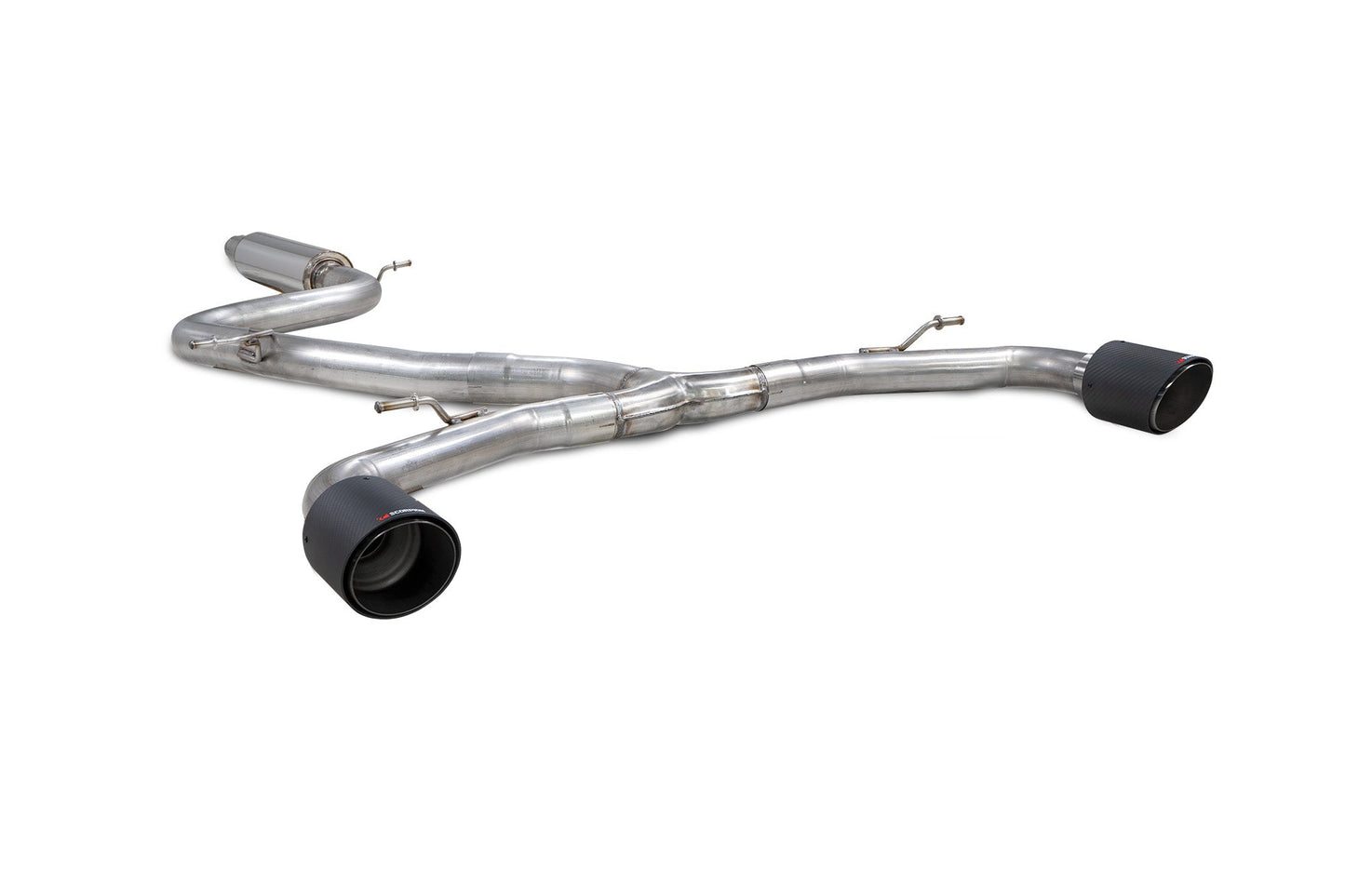 Scorpion Resonated Predator GPF-Back Exhaust (Ascari) for VW Golf Mk8 Mk8.5 GTI Clubsport (20-25)