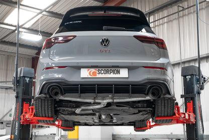 Scorpion Resonated Predator GPF-Back Exhaust (Daytona) for VW Golf Mk8 Mk8.5 GTI Clubsport (20-25)