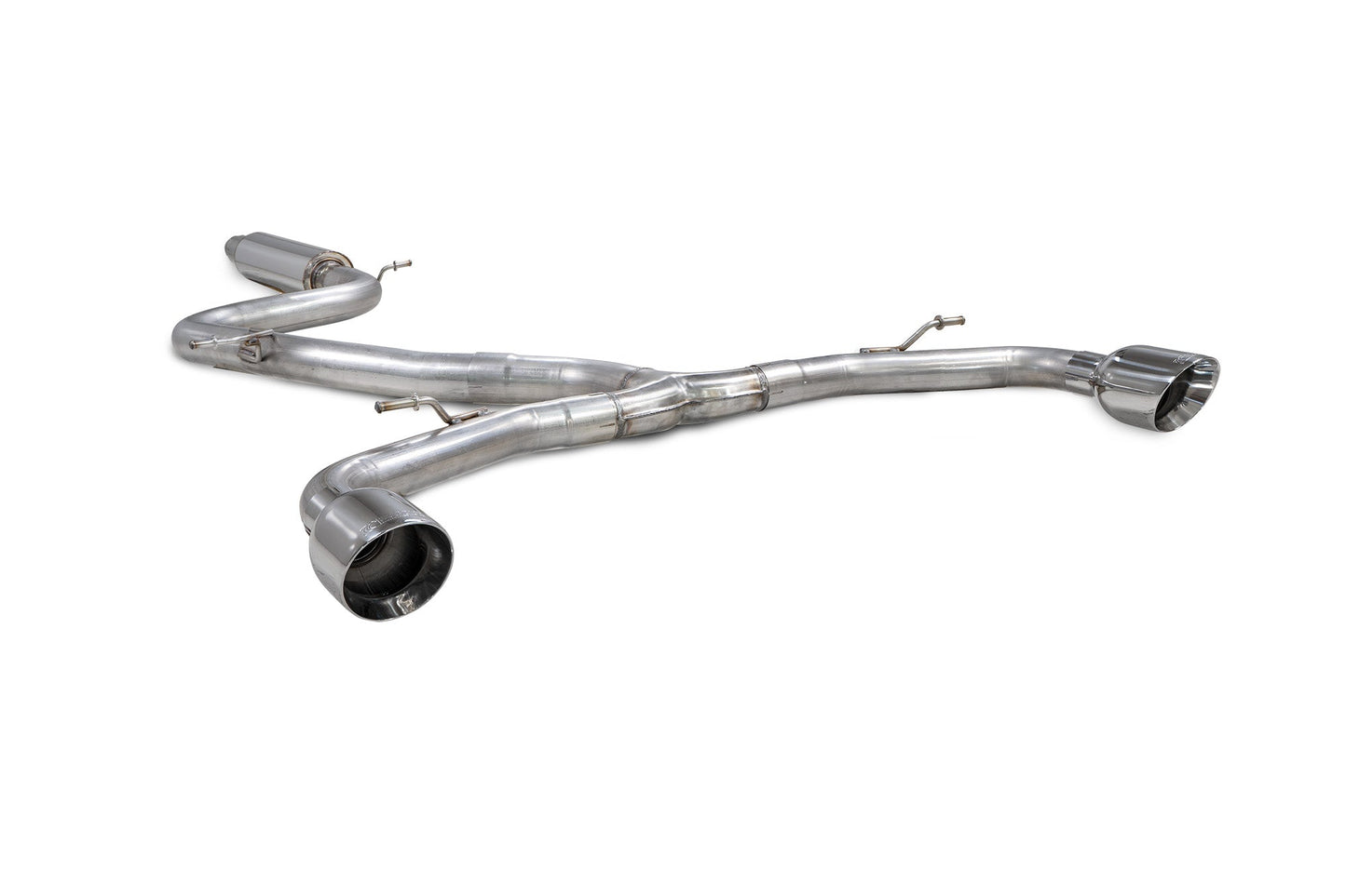 Scorpion Resonated Predator GPF-Back Exhaust (Daytona) for VW Golf Mk8 Mk8.5 GTI Clubsport (20-25)