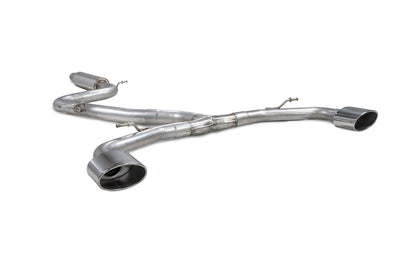 Scorpion Resonated Predator GPF-Back Exhaust (EVO) for VW Golf Mk8 Mk8.5 GTI Clubsport (20-25)