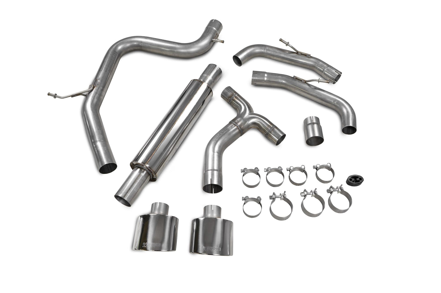 Scorpion Resonated Predator GPF-Back Exhaust (EVO) for VW Golf Mk8 Mk8.5 GTI Clubsport (20-25)