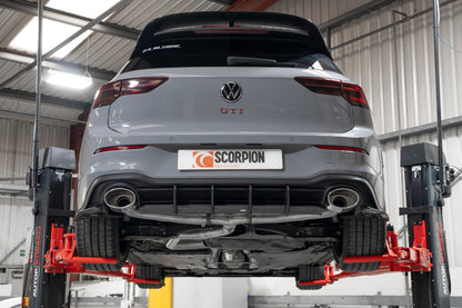 Scorpion Resonated Predator GPF-Back Exhaust (Ascari) for VW Golf Mk8 Mk8.5 GTI Clubsport (20-25)