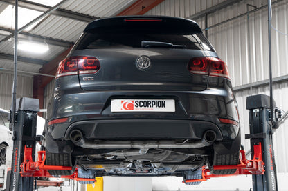 Scorpion Resonated Predator Cat-Back Exhaust (Daytona) for VW Golf Mk6 GTI & Edition 35 (09-13)