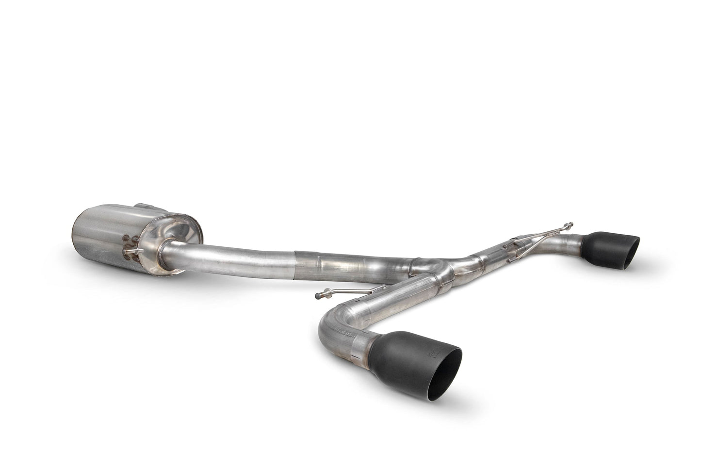 Scorpion Resonated Predator Cat-Back Exhaust (Black Daytona) for VW Golf Mk6 GTI & Edition 35 (09-13)