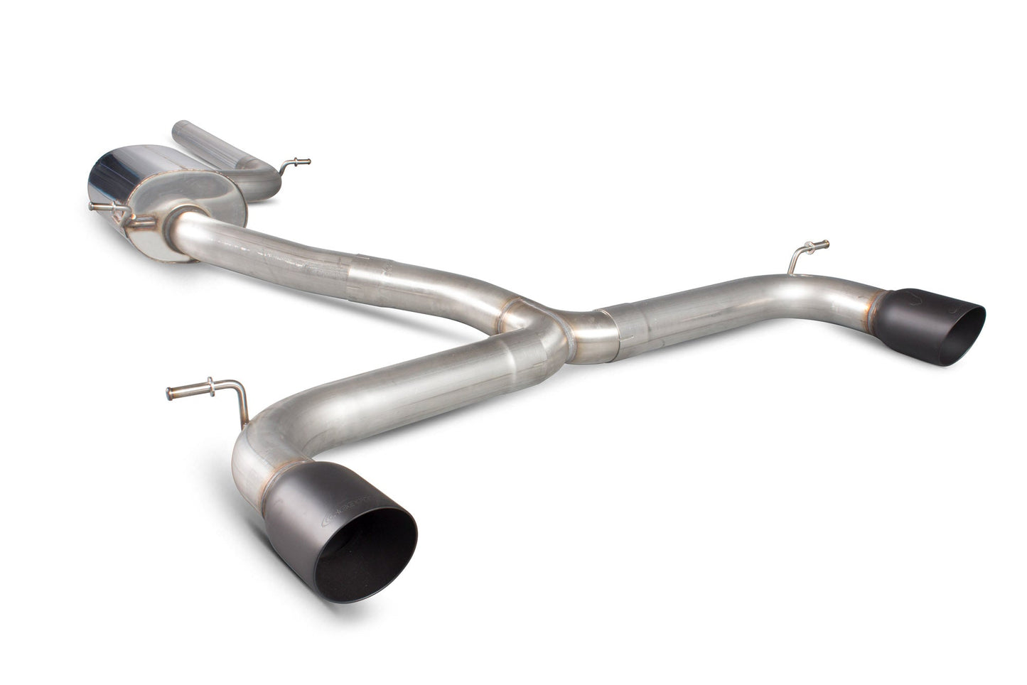 Scorpion Non-Res Cat-Back Exhaust (Black Daytona) for VW Golf Mk7 GTI (13-16)