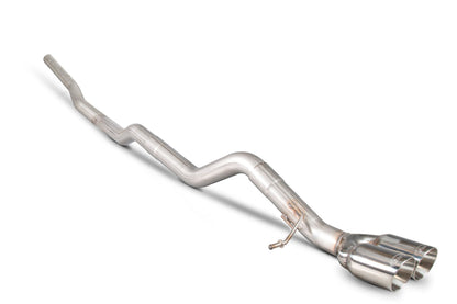 Scorpion Non-Res Cat/DPF-Back Exhaust (Daytona Twin) for VW Transporter T5 & T6 2.0 BiTDI (15-)