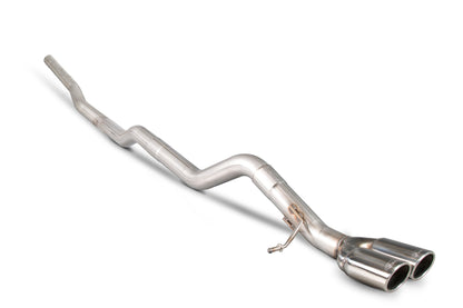 Scorpion Non-Res Cat/DPF-Back Exhaust (Monaco Twin) for VW Transporter T5 & T6 2.0 BiTDI (15-)