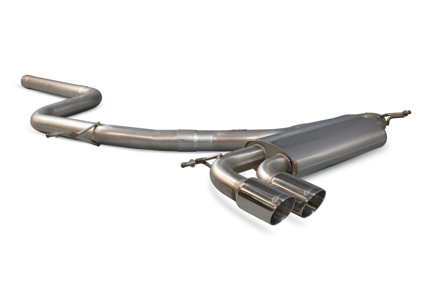 Scorpion Non-Res Cat-Back Exhaust (Daytona) for VW Golf Mk6 2.0 GT TDI (09-13)