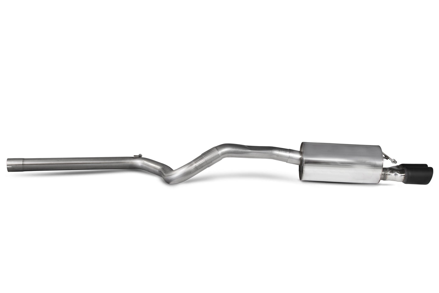 Scorpion Non-Res Cat-Back Exhaust (Black Daytona Twin) for VW Polo GTI 1.8T 6C (15-17)