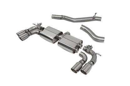Scorpion Non-Res Cat/GPF-Back Valved Exhaust (Daytona) for VW Golf R Mk7.5 (17-20)